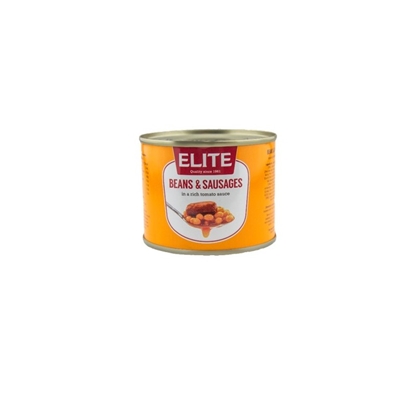 Picture of ELITE BAKED BEANS SAUSAGE 210G